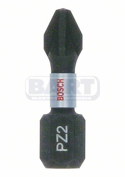 Bosch Końcówka wkręcająca udarowa PZ2 Impact Control 25mm 25sztuk