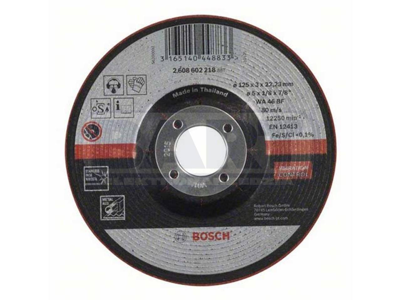 Bosch tarcza ściarna 125x22x3mm SEMI FLEX (Photo 1)