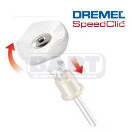DREMEL® EZ SpeedClic: tarcza polerska z tkaniny (423S) 1sztuka