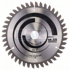 BOSCH Tarcza pilarska Multi Material 160mm x 20/16 x 2,4 mm; 42z
