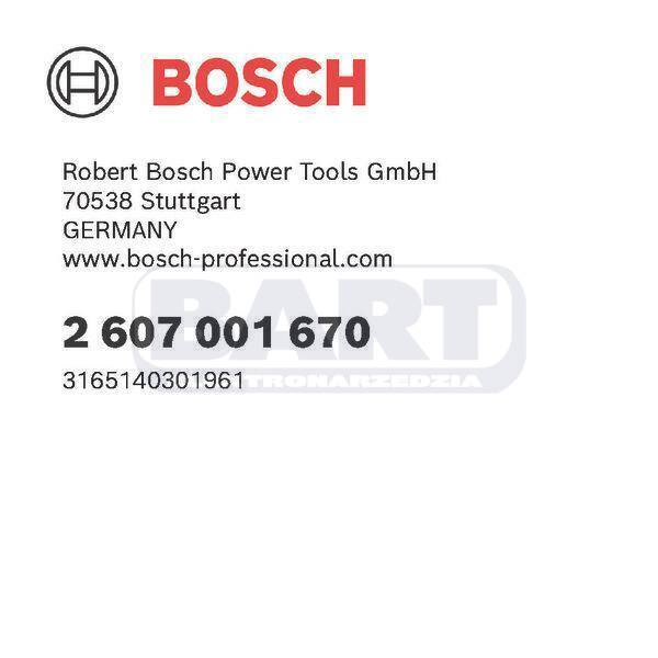Bosch Klinga 152mm T25 Extra Hart 1sztuka