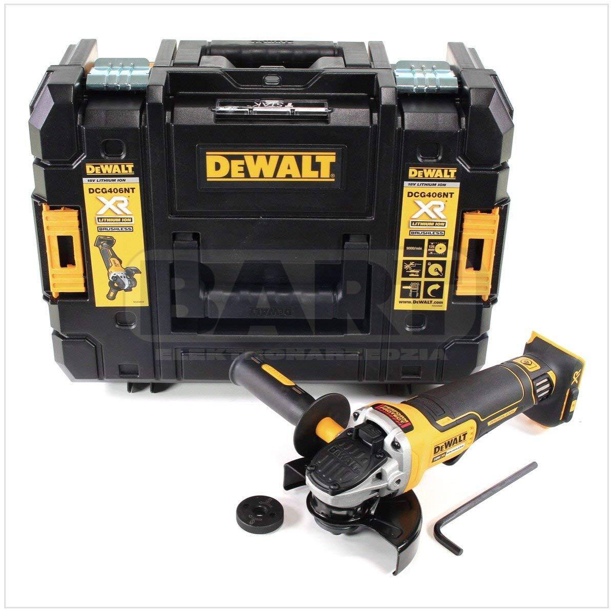 DeWalt Szlifierka kątowa 125mm 18V XR DCG406NT