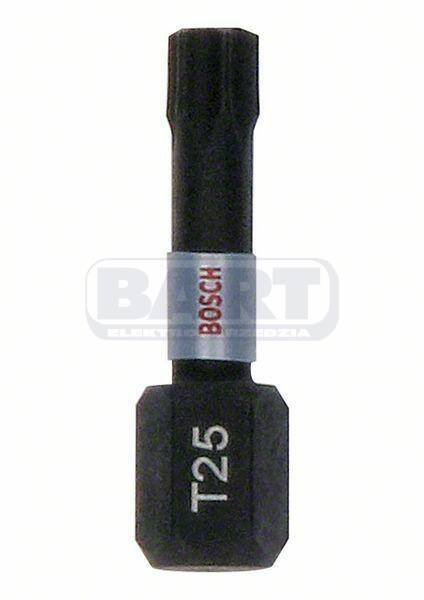 Bosch Końcówka wkręcająca udarowa T25 Impact Control 25mm 25sztuk