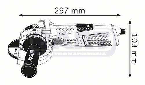 Bosch szlifierka kątowa z regulacją GWS 13-125 CIE 125mm 1300W (Zdjęcie 3)