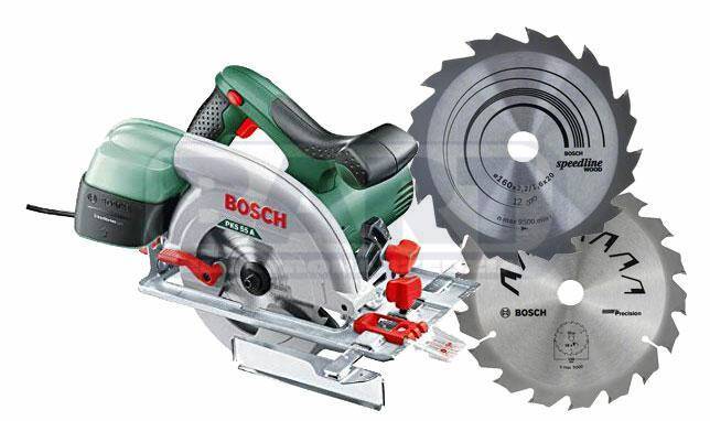 BOSCH PILARKA TARCZOWA PKS 55 A + TARCZA