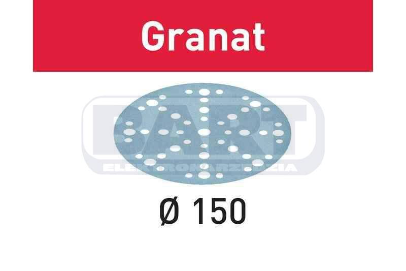 FESTOOL Krążki ścierne Granat STF D150/48 P800 GR/50 