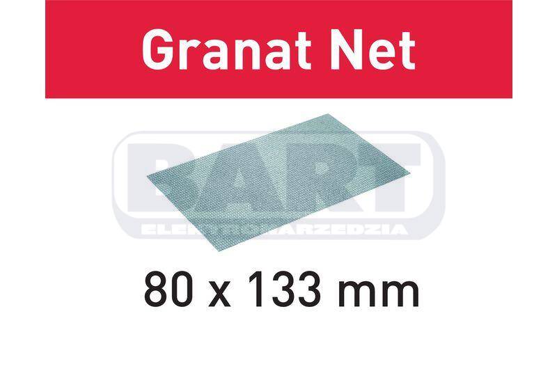 FESTOOL Materiały ścierne z włókniny Granat Net STF 80x133 P180 GR NET/50