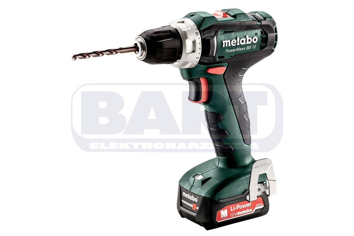 METABO Wiertarko-wkrętarka akumulatorowa PowerMaxx BS 12