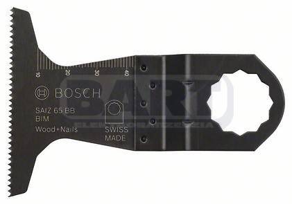 Bosch Brzeszczot BIM do cięcia wgłębnego SAIZ 65 BB Wood and Nails 1sztuka