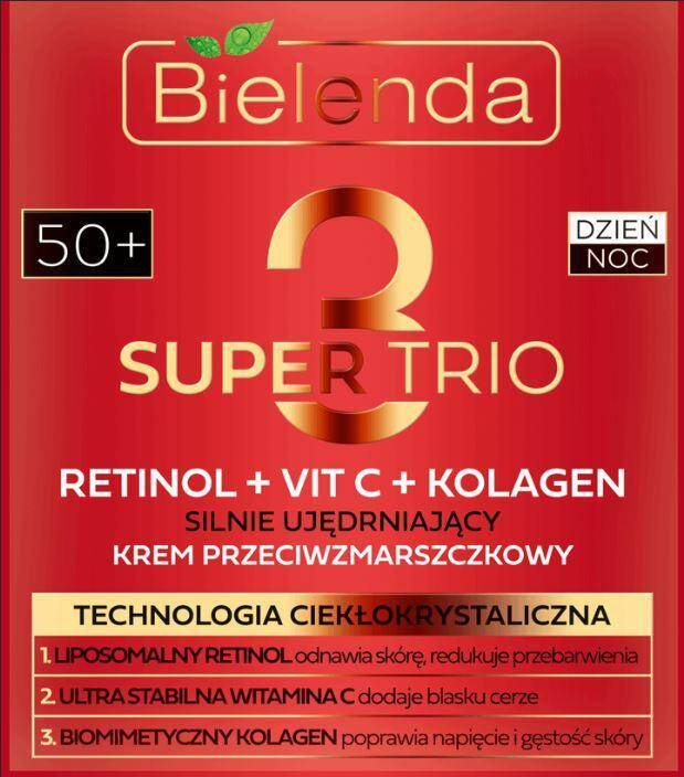 Bielenda Super Trio krem 50+ 50ml
