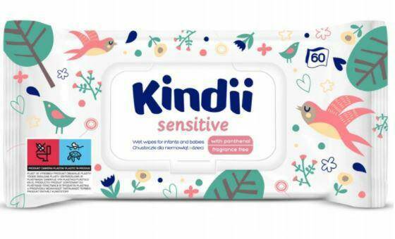 Cleanic Kindii sensitive chusteczki