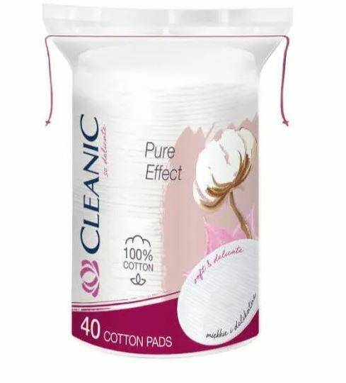 Cleanic Pure płatki kosmetyczne 40szt