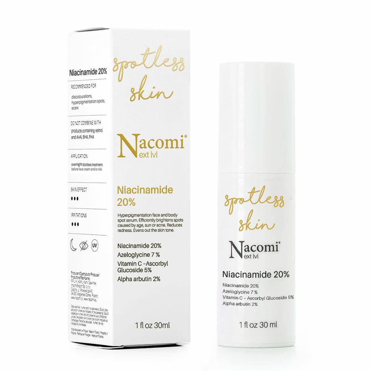Nacomi next lvl serum Niacynamid20% 30ml