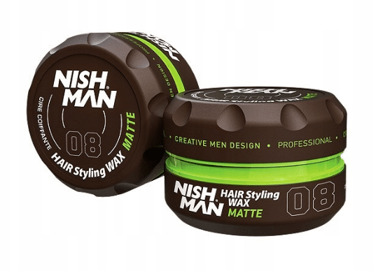 NishMan Hair Wax Matte 08 wosk do