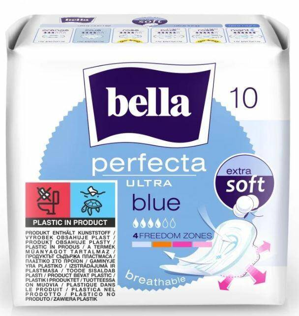 Bella Perfecta Blue podpaski 10Szt (Zdjęcie 1)