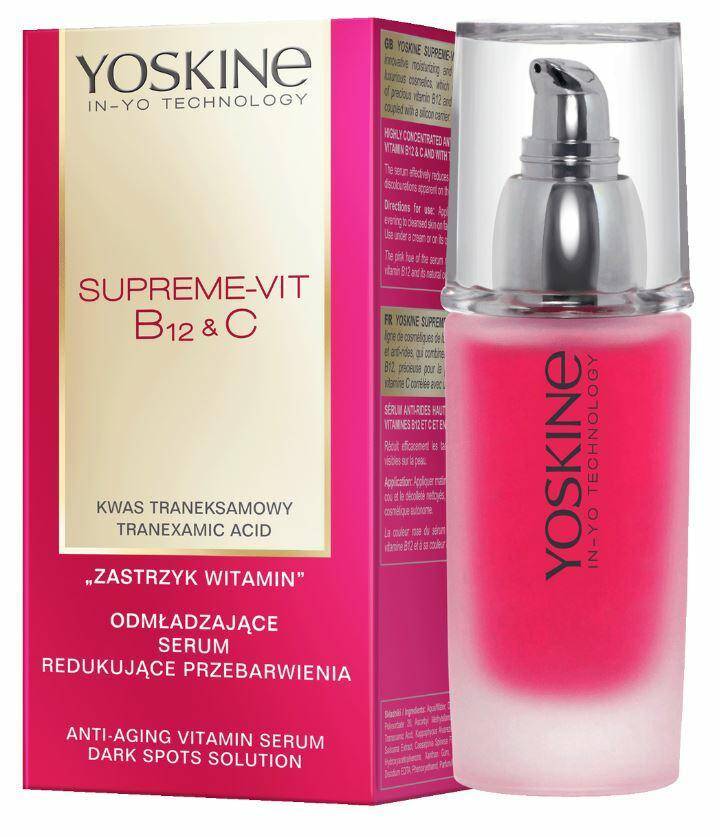 Yoskine Supreme-Vit B12 i C serum 30ml