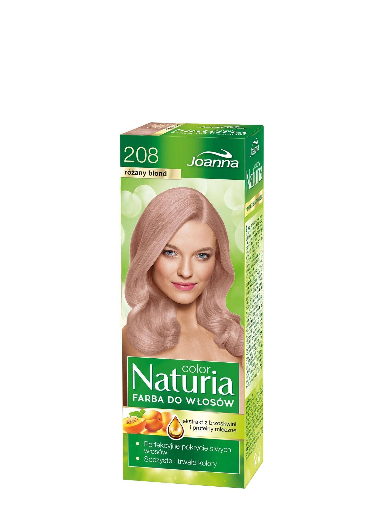 Joanna Naturia Color 208 różany Blond