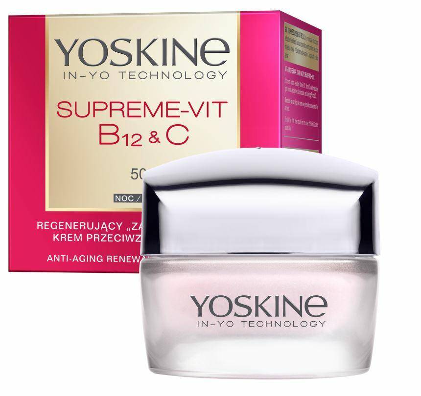 Yoskine Supreme-Vit B12 i C krem 50+ na