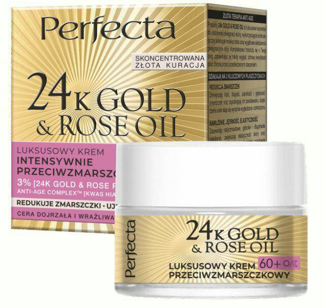 Perfecta 24K Gold & Rose Oil Krem 60+