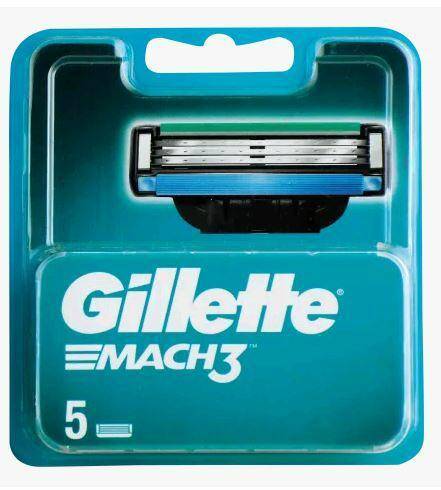 Gillette wkład Mach 3 5 sztuk