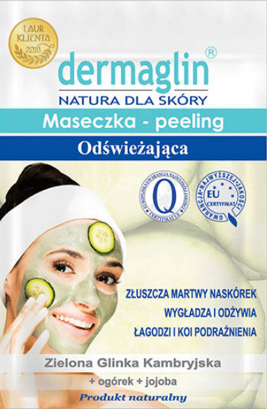 Dermaglin Maseczka Peeling Odświeżająca