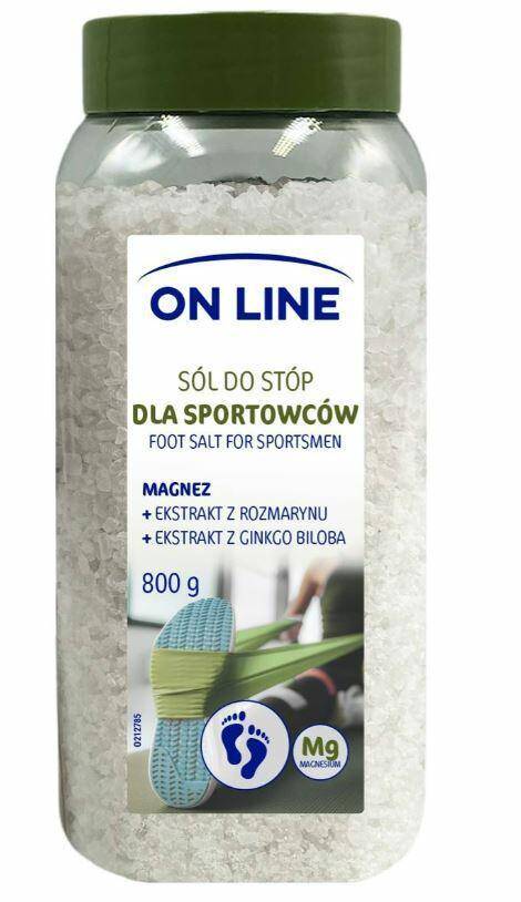 On line sól do stóp dla sportowców 800g