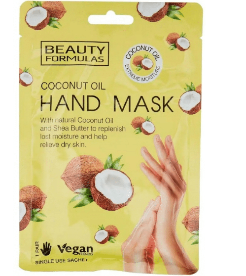 Beauty Formulas Maska na dłonie z Olejem