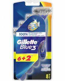 Gillette Blue3 6+2 jednorazowe maszynki