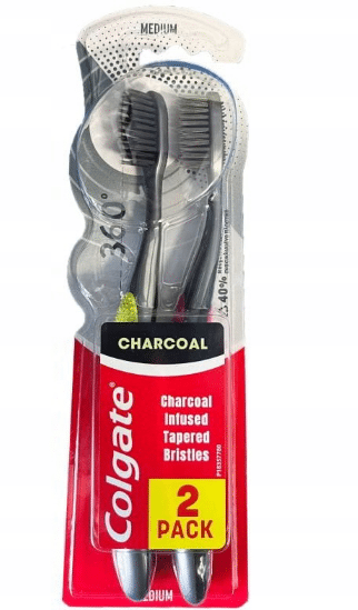 Colgate szczoteczka 360 Medium Charcoal
