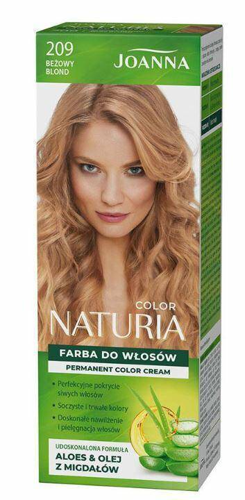 Joanna Naturia Color 209 Beżowy Blond