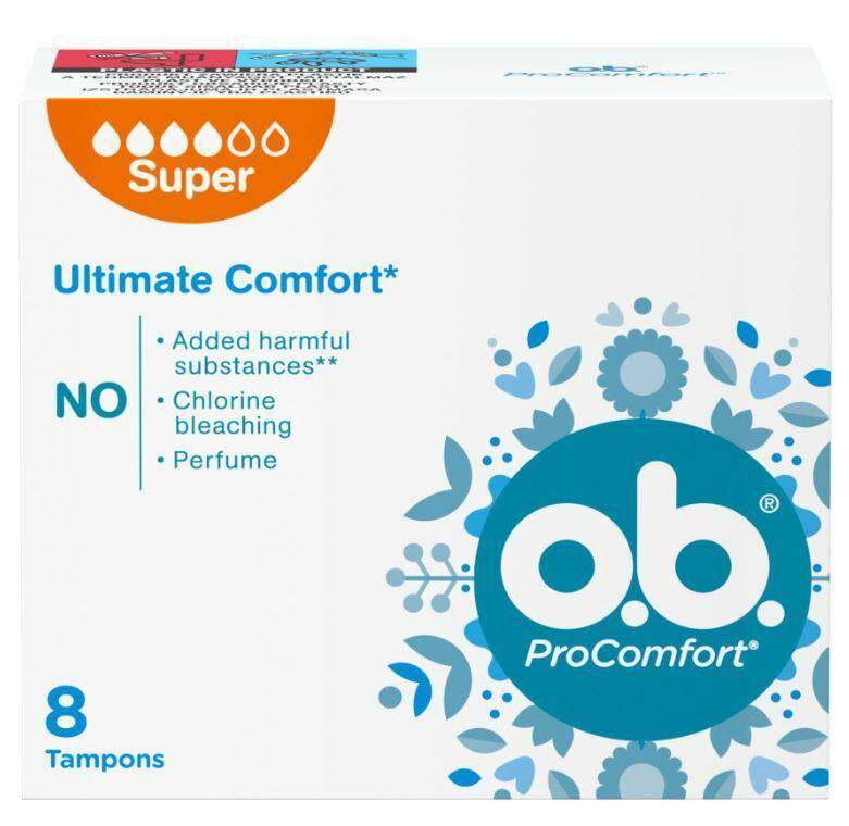O.B Procomfort Tampony Super 8szt