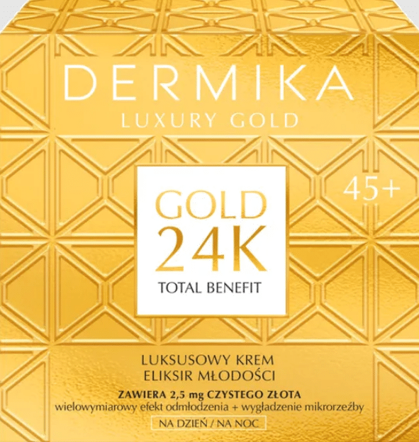 Dermika Luxury Gold 24K krem 45+ 50ml