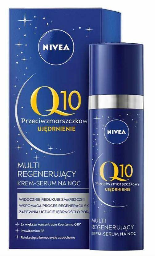Nivea Q10 Krem-Serum na noc 30ml