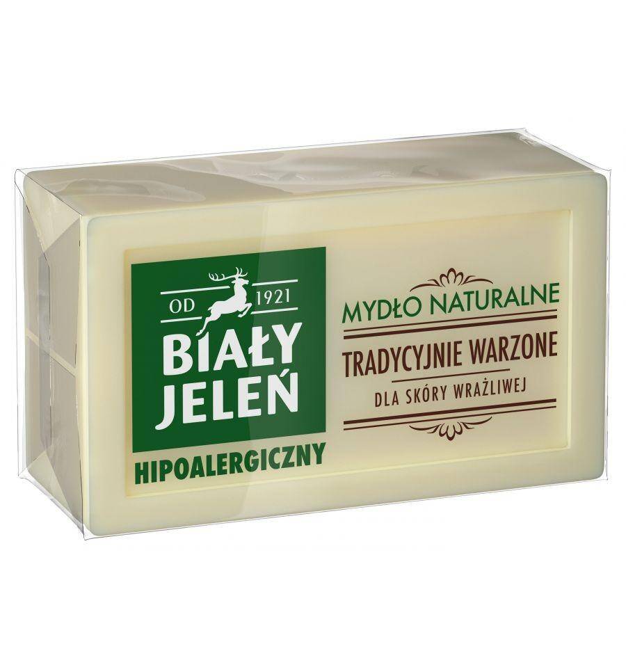 Biały Jeleń mydło naturalne 150g kostka