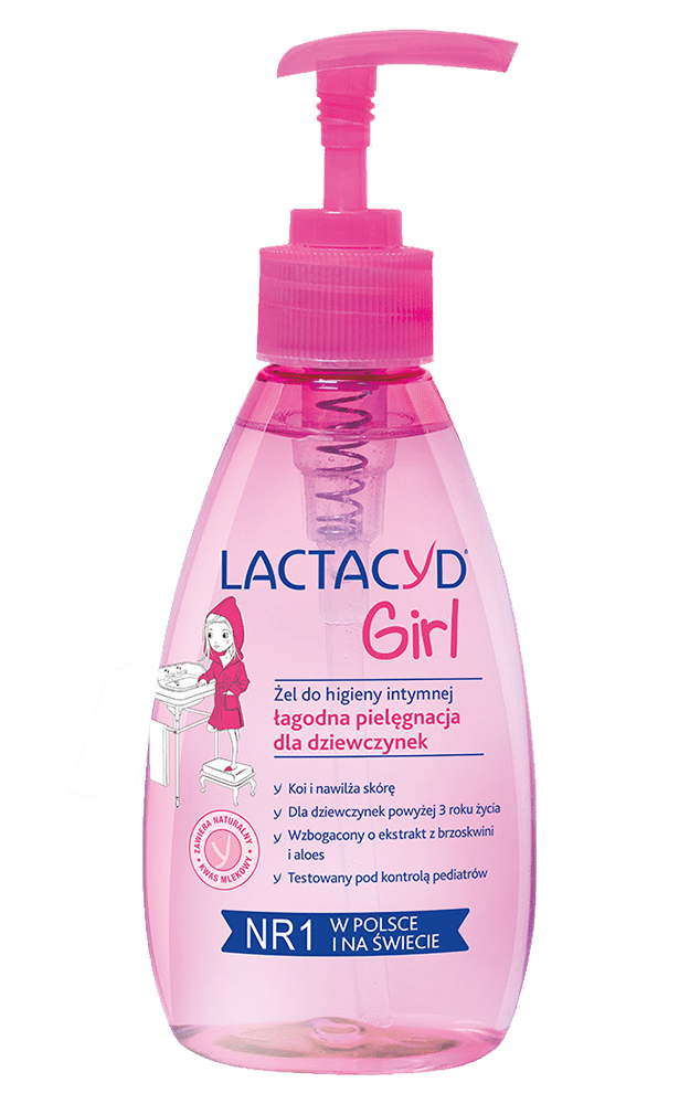 Lactacyd Żel Girl 200ml do higieny