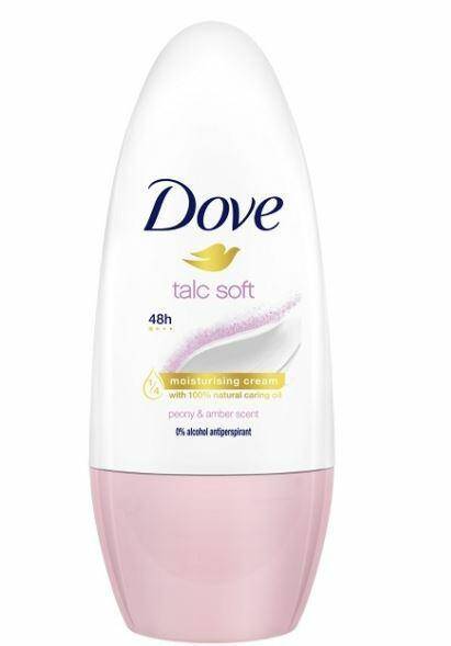 Dove Woman deo roll-on 50ml Talc Soft