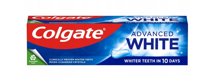 Colgate ADVANCED WHITE pasta do zębów
