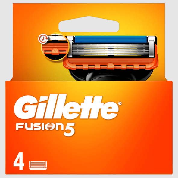 Gillette Fusion5 wkłady 4 sztuki dla