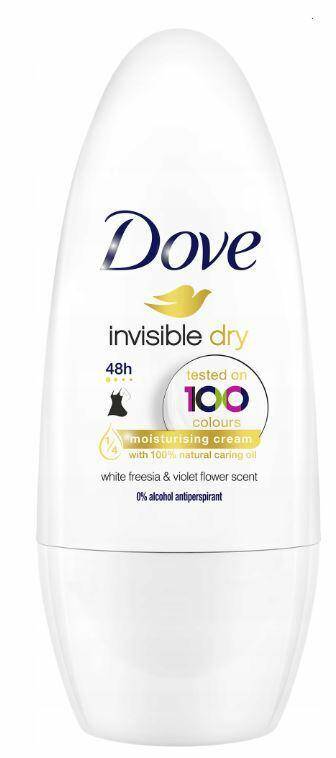 Dove Woman deo roll-on 50ml  Invisible