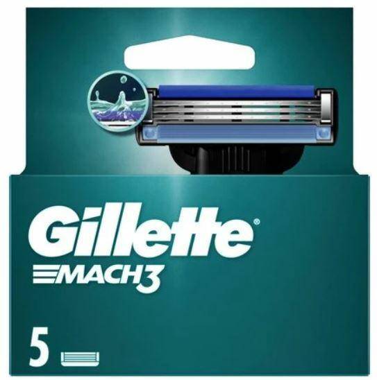 Gillette wkład Mach 3 5 sztuk