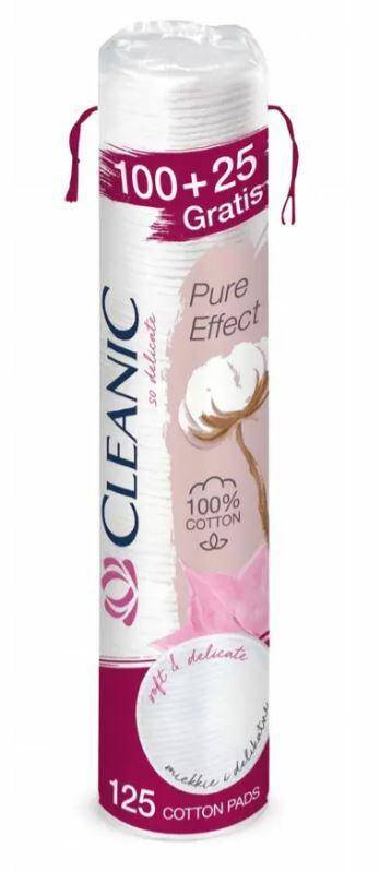 Cleanic Pure płatki kosmetyczne 100+25