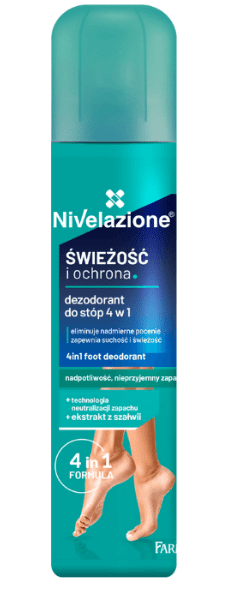 Nivelazione aktywny dezodorant do stóp