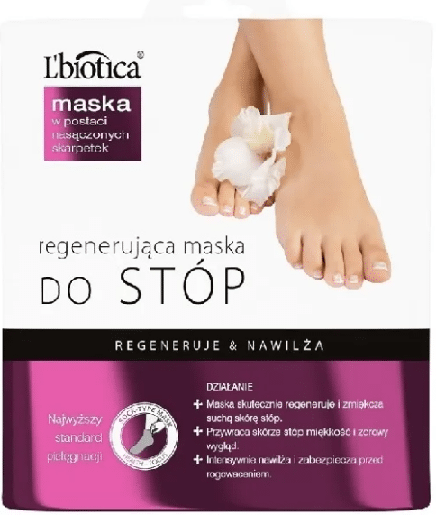 L`Biotica maska regenerująca do stóp