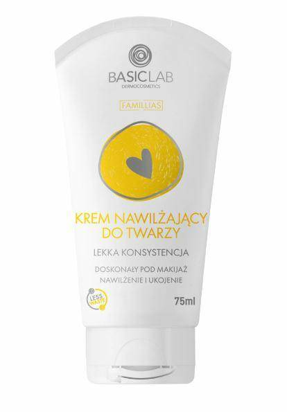 BasicLab Krem nawilżający do twarzy