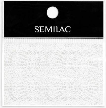 Semilac folia transferowa 16 White Lace