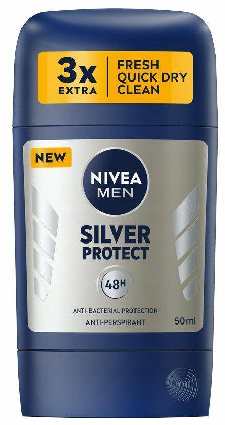 Nivea Men deo sztyft 50ml Silver Protect