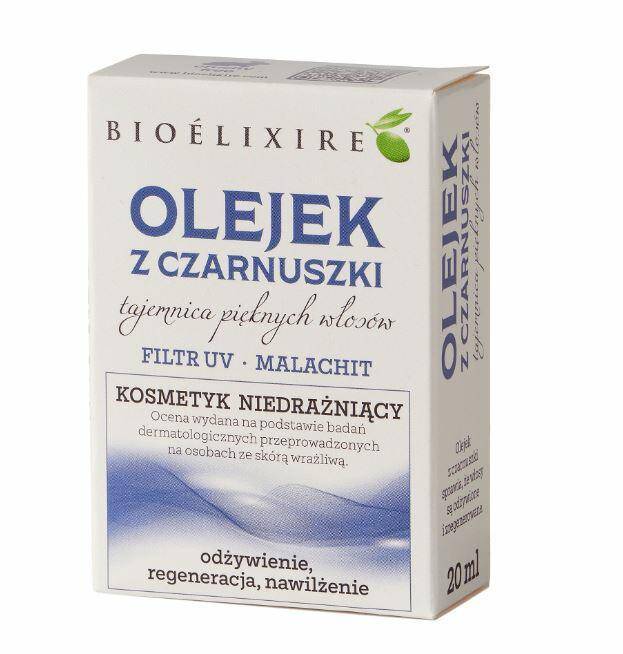 Bioelixire olejek z Czarnuszki 20ml
