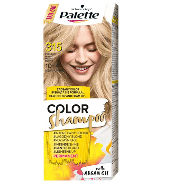 Palette Color Shampoo 10-4 Perłowy Blond