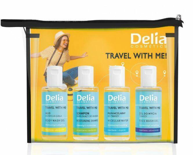 Delia Zestaw podróżny w kosmetyczce