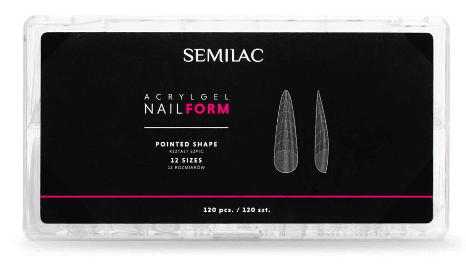 Semilac Acrylgel nail form Pointed 120